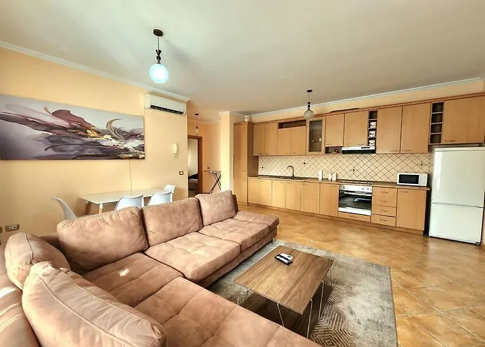 公寓 Ring Flat Ii W/ 24h Check In 地拉那