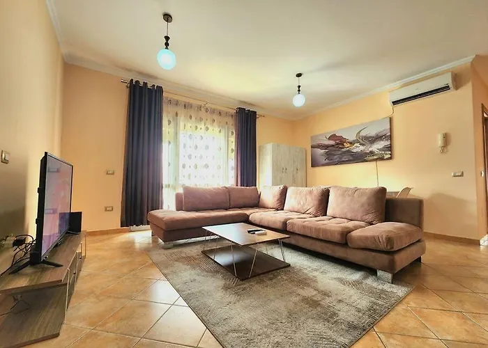 Ring Flat Ii W/ 24h Check In 公寓 地拉那